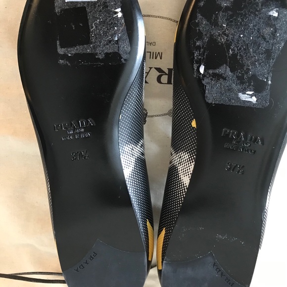 NWOT Prada PONTED FLAT Shoes - Picture 5 of 5